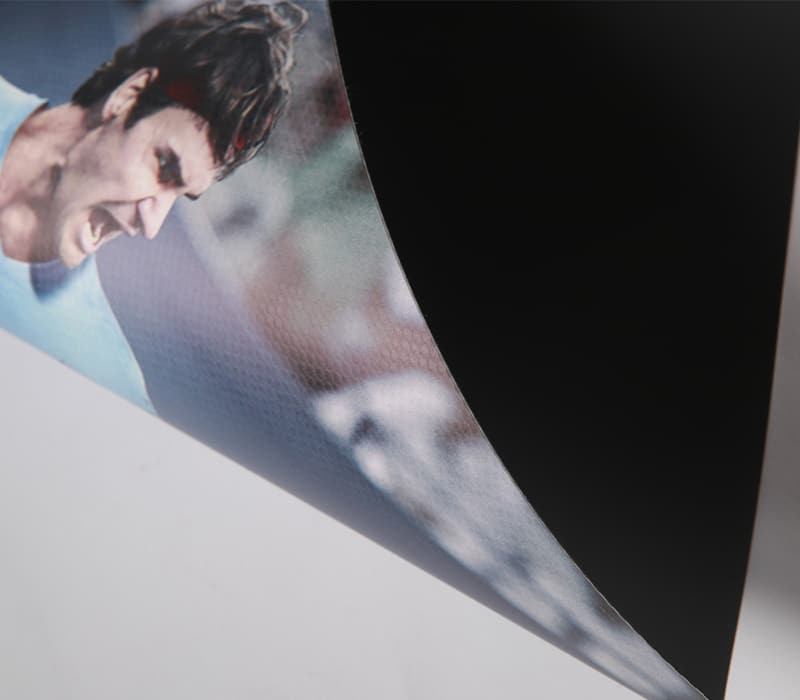 Coated Banner (Black Back)