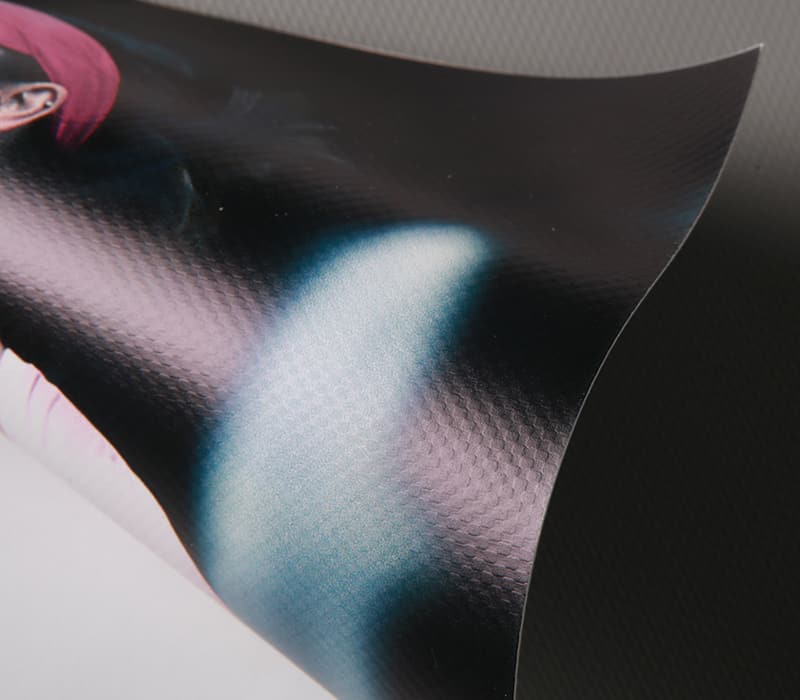 Coated banner (Grey Back)