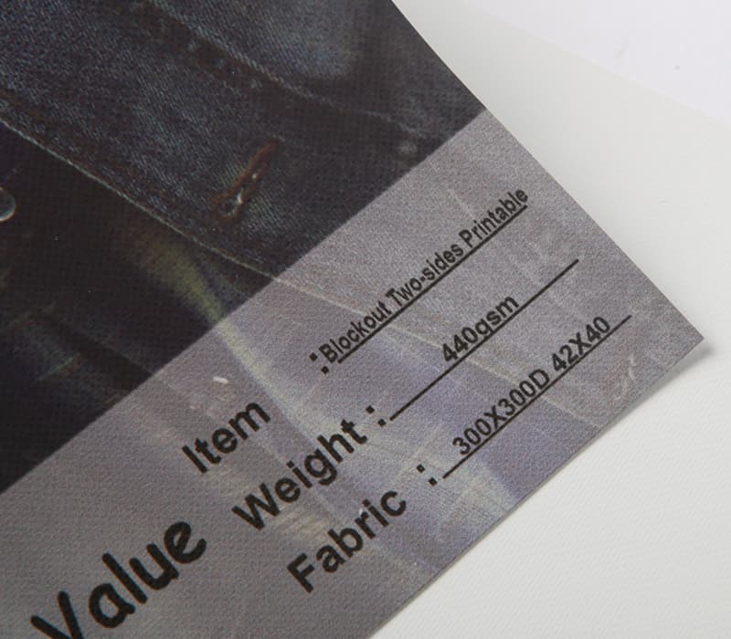 PVC Coated Blockout Banner