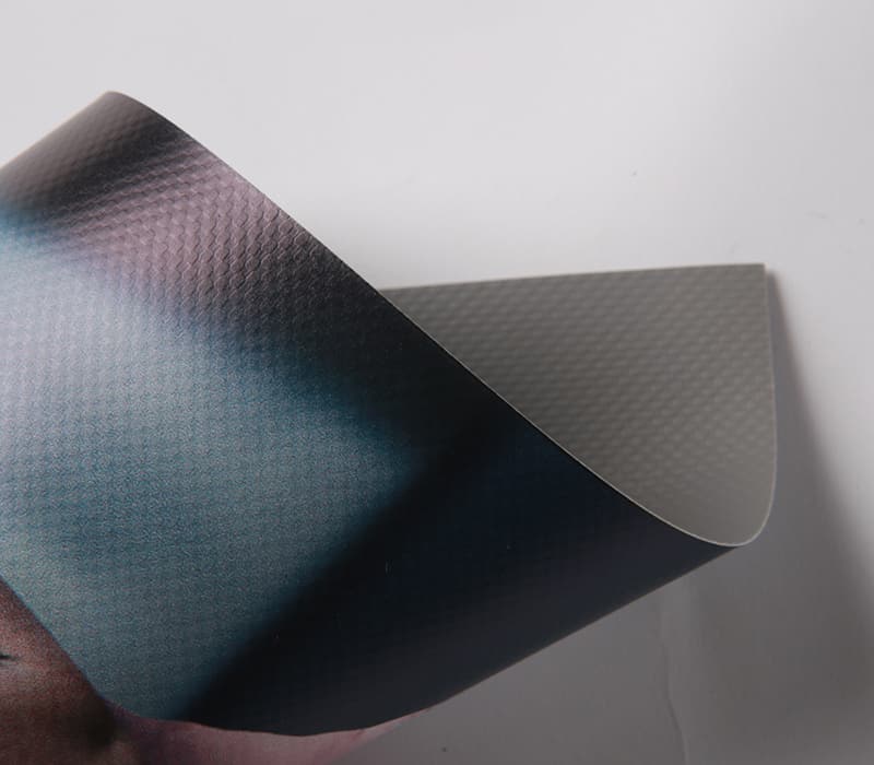 Coated banner (Grey Back)